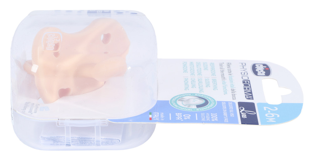 Chicco Gommotto Physioforma Soft Luxe Arancio 2-6m - Foto 2