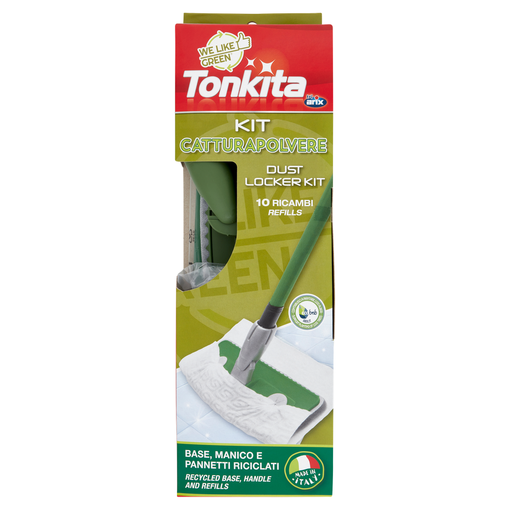 Scopa Catturapolvere We Like Green Tonkita - Foto 1