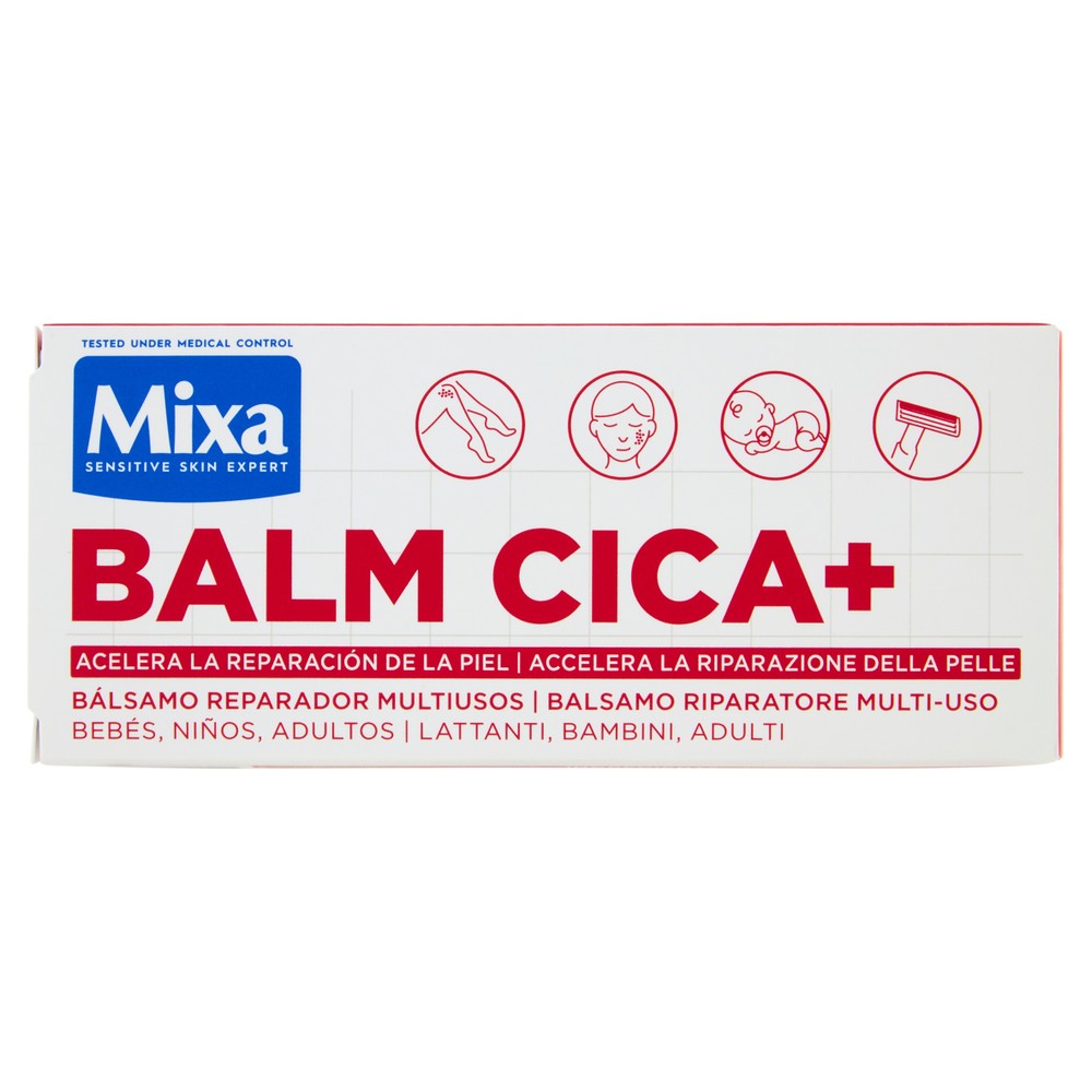 Mixa Balm Cica+ Balsamo Riparatore Multi-Uso - Foto 1