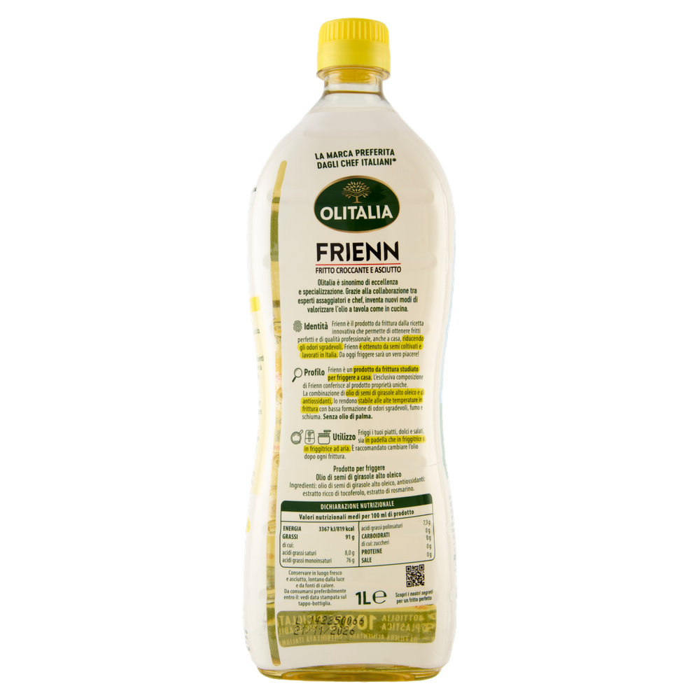 Olio Di Semi Per Friggere Frien 100% Italiano Olitalia - Foto 3
