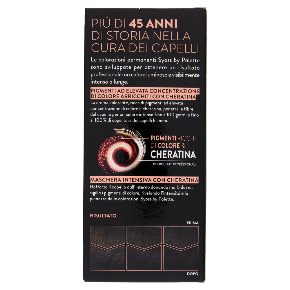 Colorazione Capelli Syoss By Palette 1.1 Nero - Foto 3