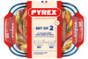Set 2 Teglie Classic Pyrex