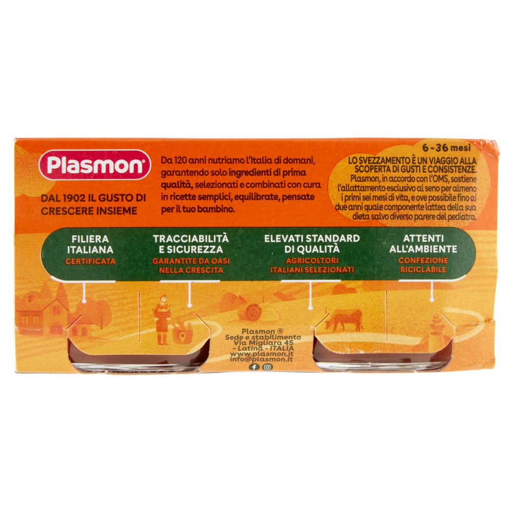 Omogeneizzato Alla Prugna Plasmon, Conf. Da 2 - Foto 3