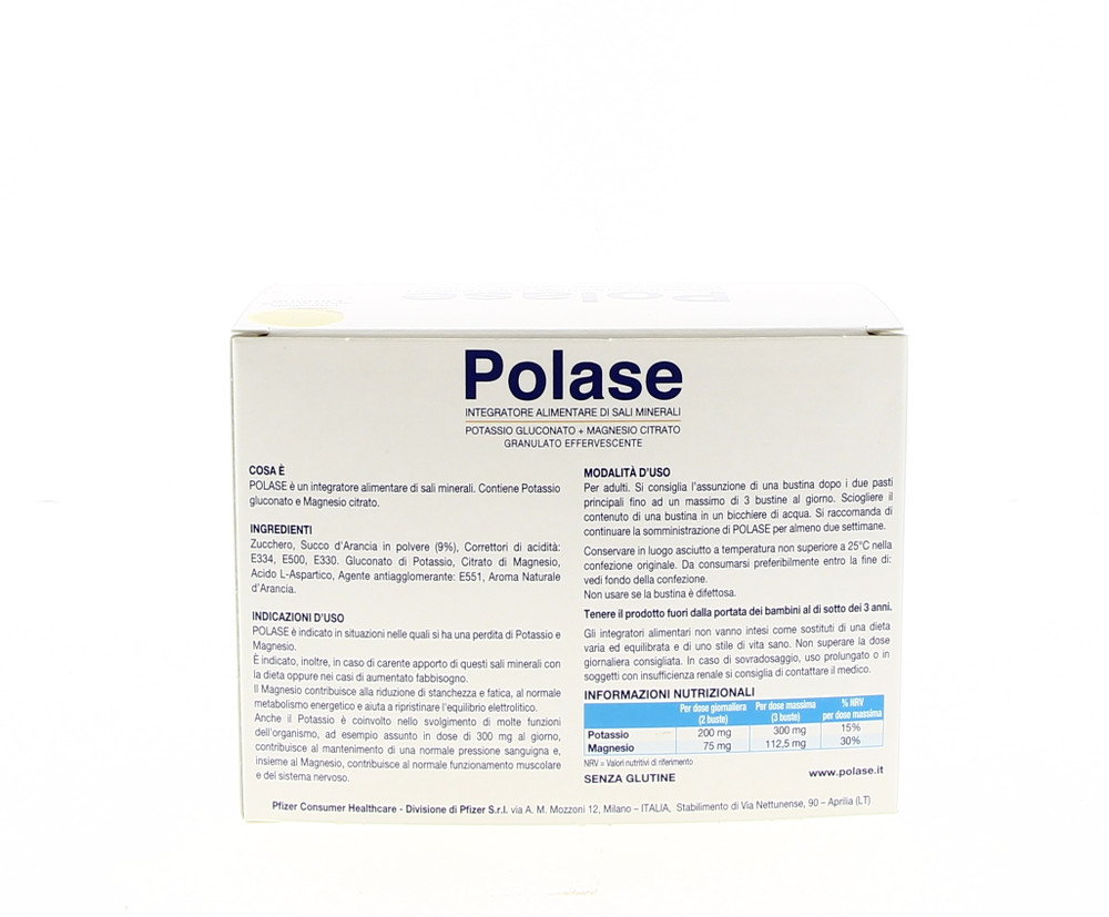 Magnesio E Potassio Integratore Alimentare Arancia Polase - Foto 2