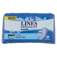 Assorbenti Protection Per Incontinenza Extra 10+2 Pz Lines Specialist