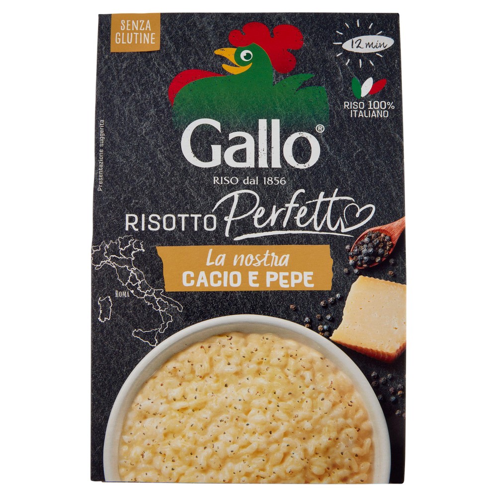 Risotto Perfetto Cacio E Pepe Riso Gallo - Foto 1