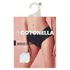 Slip Midi Donna Con Pizzo Taglia 4 Bianco Cotonella