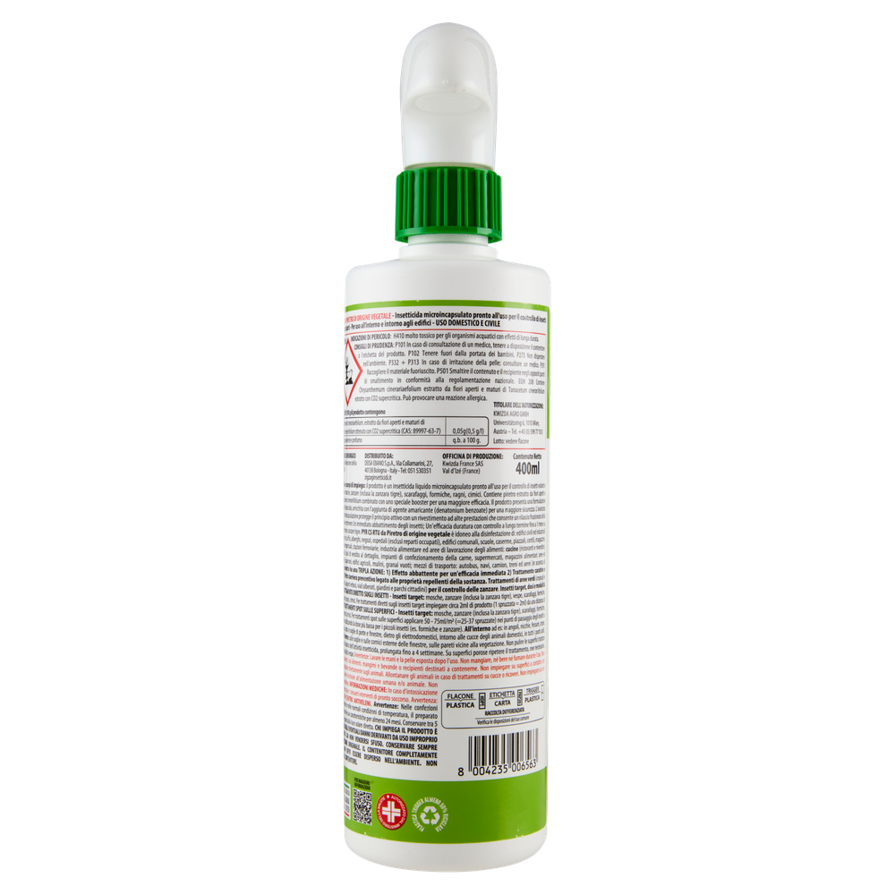Multinsetto Piretro Plus Microincapsulato 400 Ml Zig Zag - Foto 3
