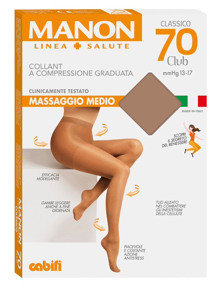 Collant Classico Tg 5 Chiaro 70 Denari Manon - Foto 1