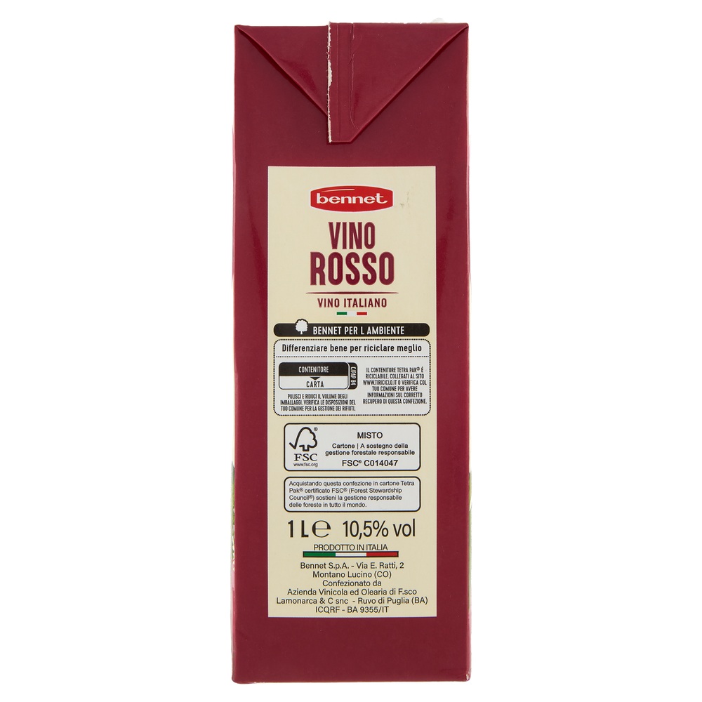 Vino Rosso Bennet - Foto 2