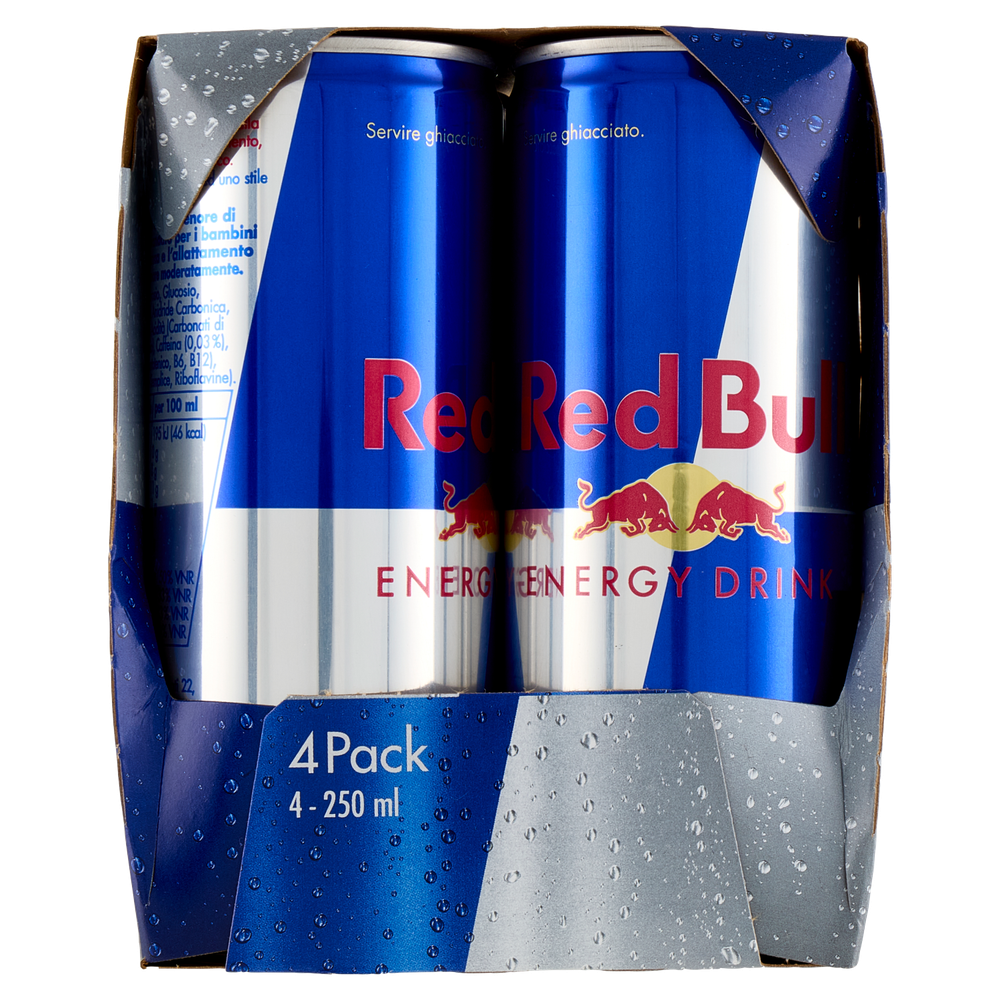 Energy Drink 4x250ml Red Bull - Foto 2