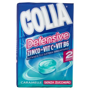 Golia Defensive Caramelle Dure Con Zinco E Vitamine 2x49gr - Foto 1