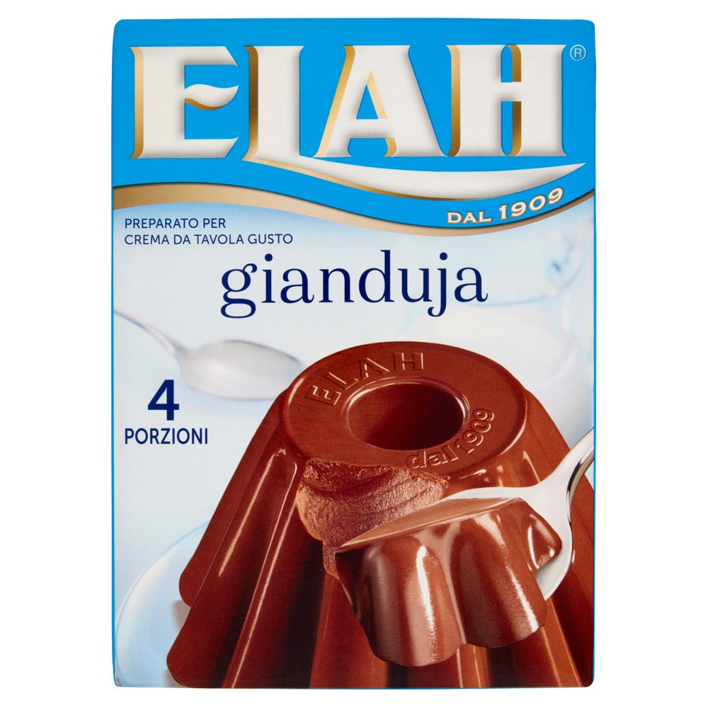 Preparato Per Crema Da Tavola Gusto Gianduja Aromi Naturali Elah - Foto 1