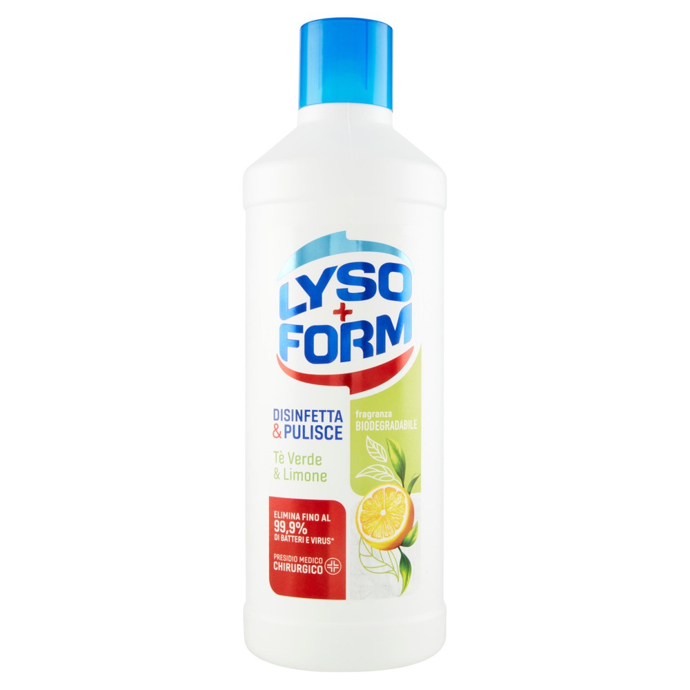 Detergente Disinfettante Per Pavimenti The Verde E Limone Lysoform - Foto 1