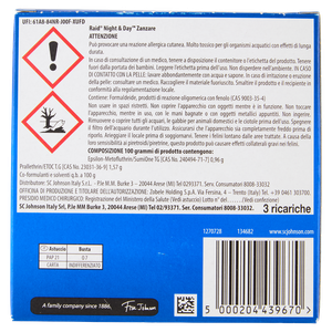 Tripla Ricarica Per Diffusore Elettrico Night&Day Raid - Foto 3