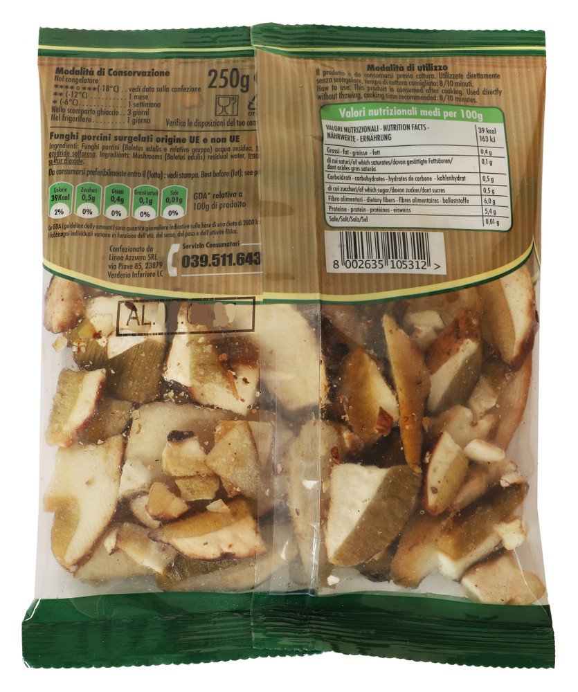Funghi Porchi A Fette Surgelati Bontaloro - Foto 3