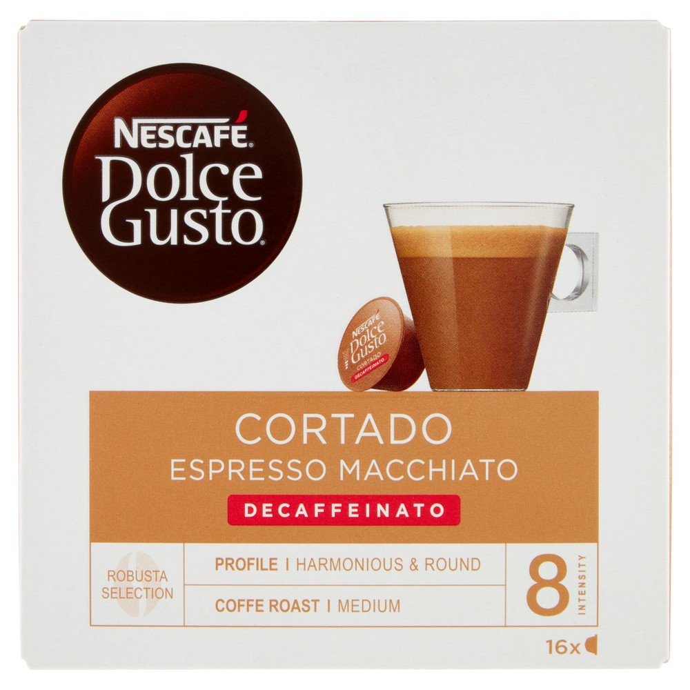 Nescafé Dolce Gusto Cortado Espresso Macchiato 30 Capsule Compatibili