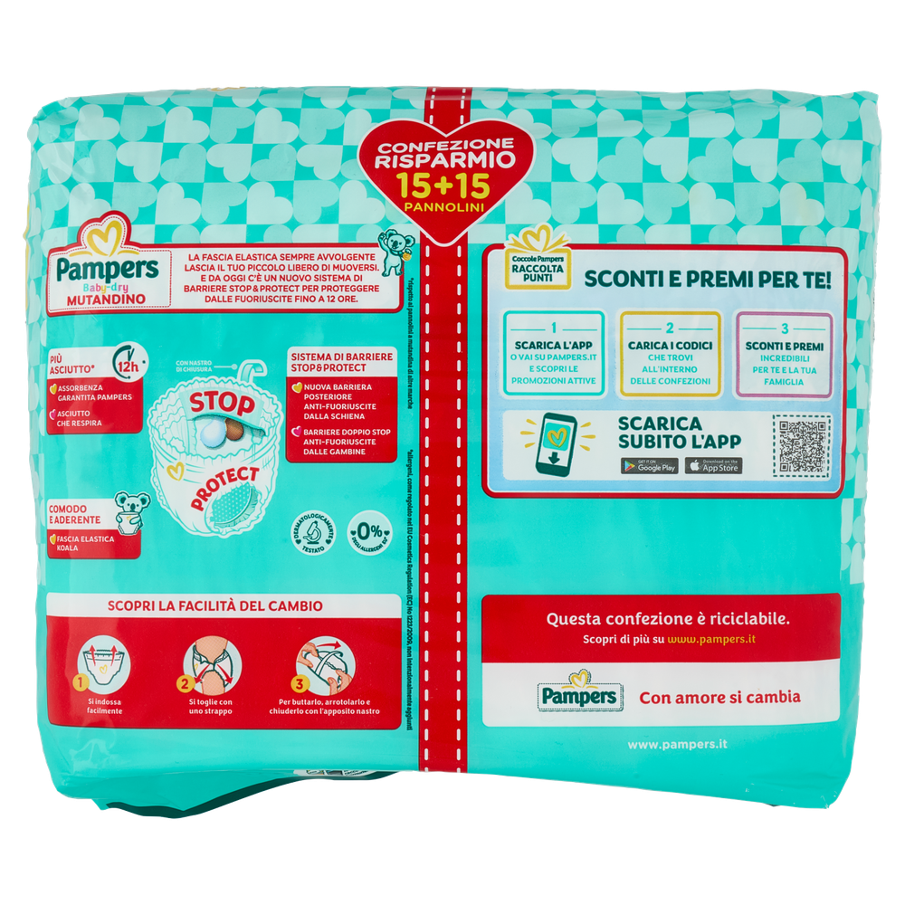 Pannolini Baby Dry Mutandino XL Pampers - Foto 3