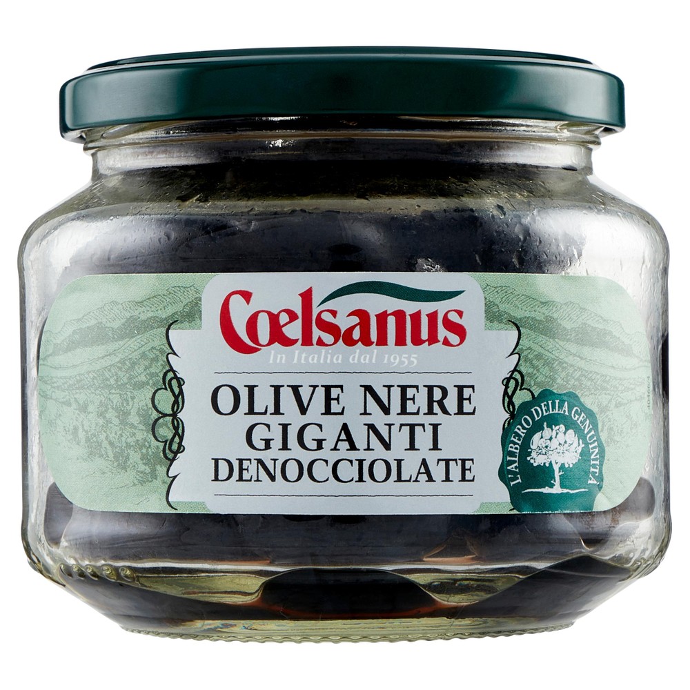 Olive Nere Giganti Denocciolate E Sgocciolate Coelsanus - Foto 1