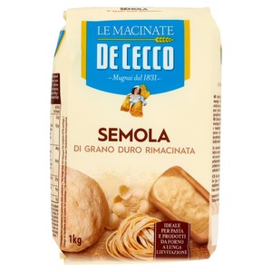 Semola Di Grano Duro Rimacinata Le Macinate De Cecco - Foto 1