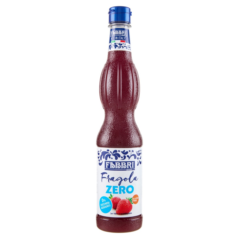 Sciroppo Fragola Zero Fabbri - Foto 1