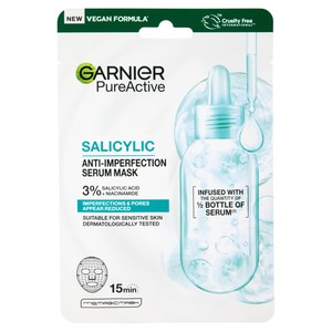 Maschera Viso Anti Imperfezioni Pure Active Garnier - Foto 1