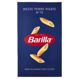 Pasta Mezze Penne Rigate N.70 100% Grano Italiano Barilla - Foto 1