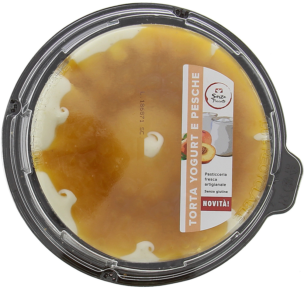Torta Con Pesche E Yogurt Senza Glutine - Foto 1