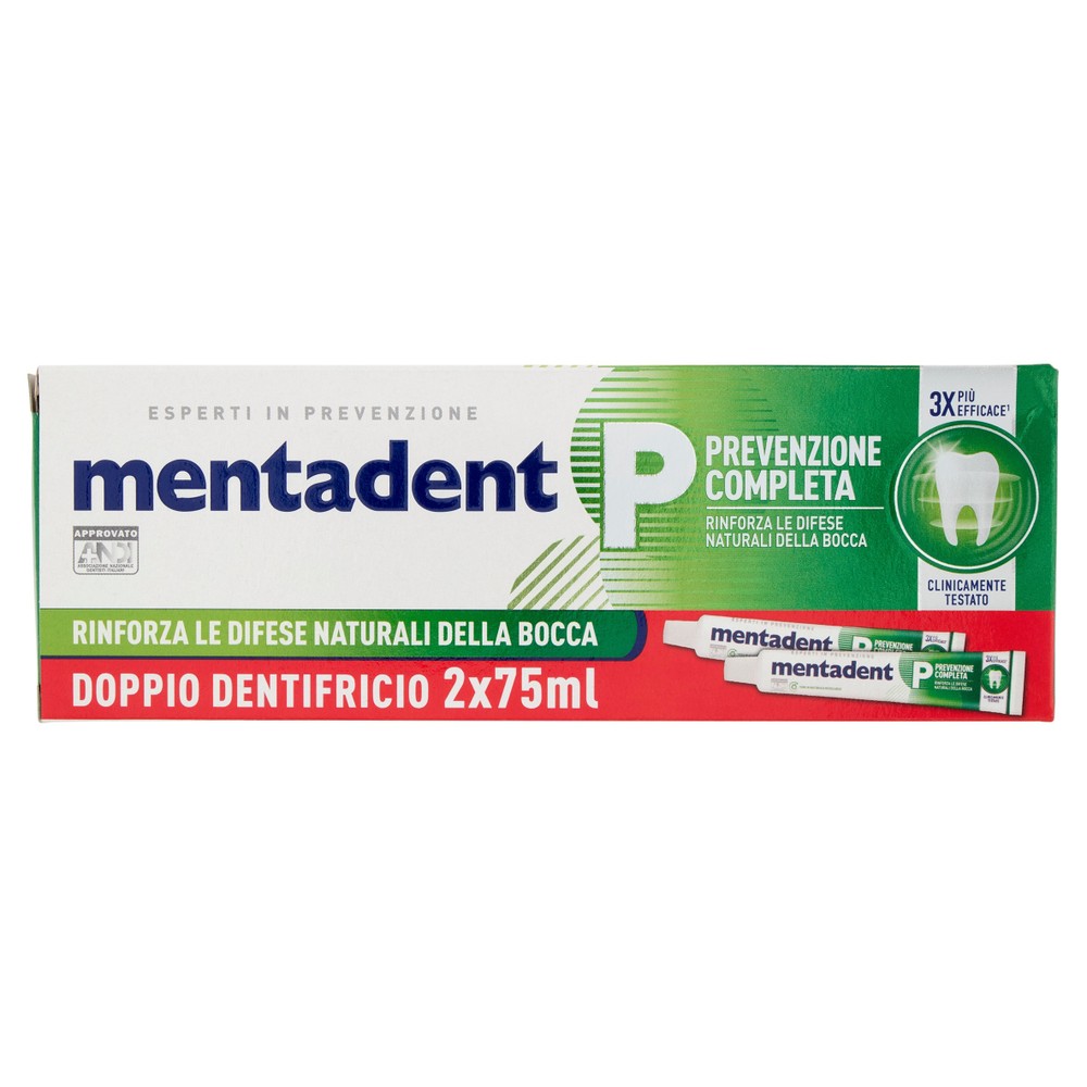 Dentifricio Mentadent Bitubo Ml 150 - Foto 1