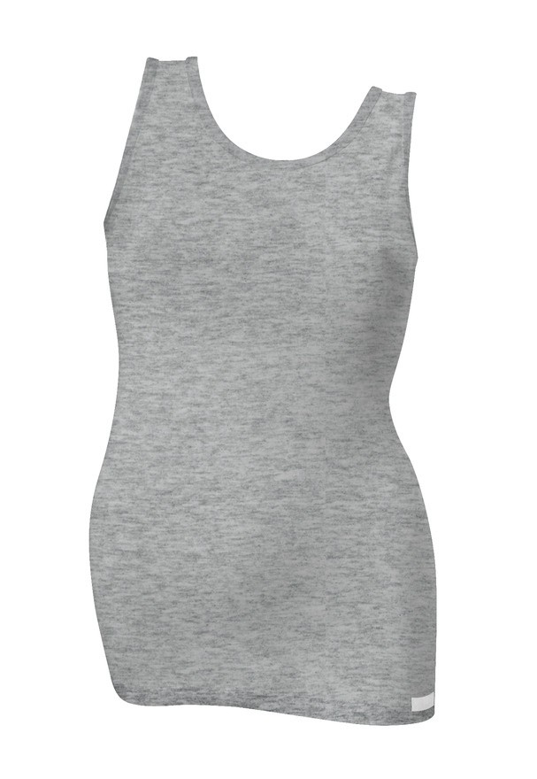 Maglia Intima Donna Spalla Larga Grigio Melange Tgxxl Delinea - Foto 1