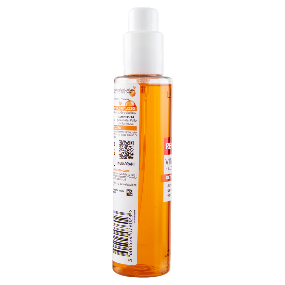 Detergente Viso Pelli Sensibili Vitamina C Revitalift L'oreal - Foto 2