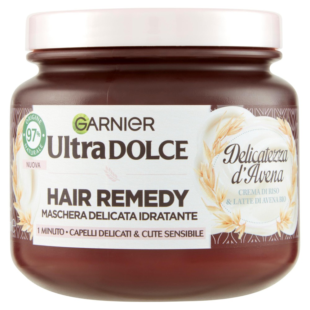 Maschera Capelli Delicata Idratante Delicatezza D'avena Ultradolce - Foto 1