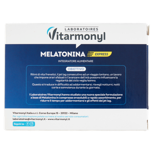 Melatonina Express Vitarmonyl 60 Compresse