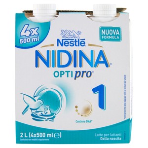 Optipro 1 Latte Per Lattanti Liquido Dalla Nascita 4 Brick - Foto 1
