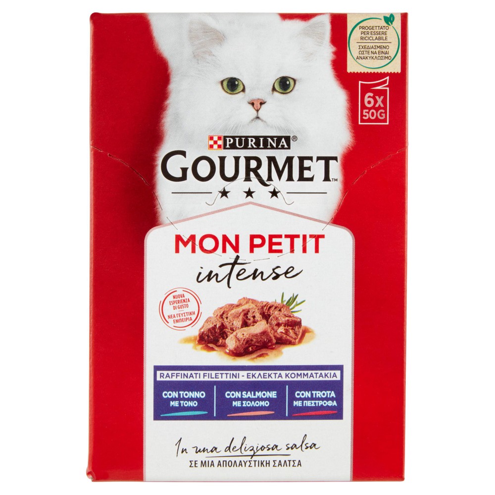 Alimento Umido Per Gatti Mon Petit Conf. Da 6 - Foto 1
