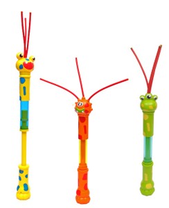 Tubo Spara Acqua Monsters Con Capelli Cm.38 Soggetti Assortiti - Foto 1