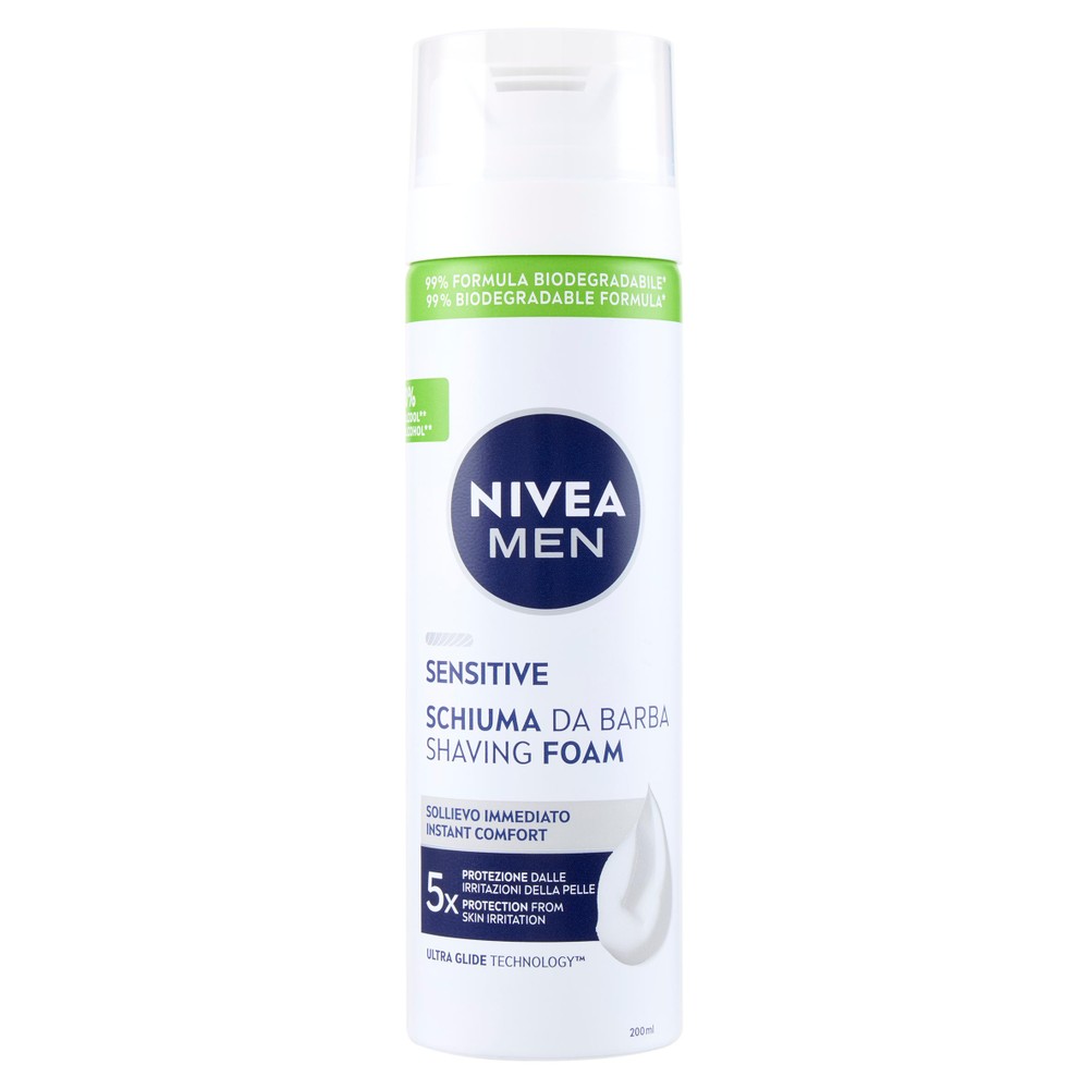 Schiuma Da Barba Nivea Men Sensitive - Foto 1