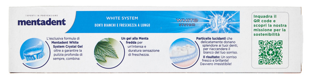 Dentifricio Crystal Mentadent - Foto 3
