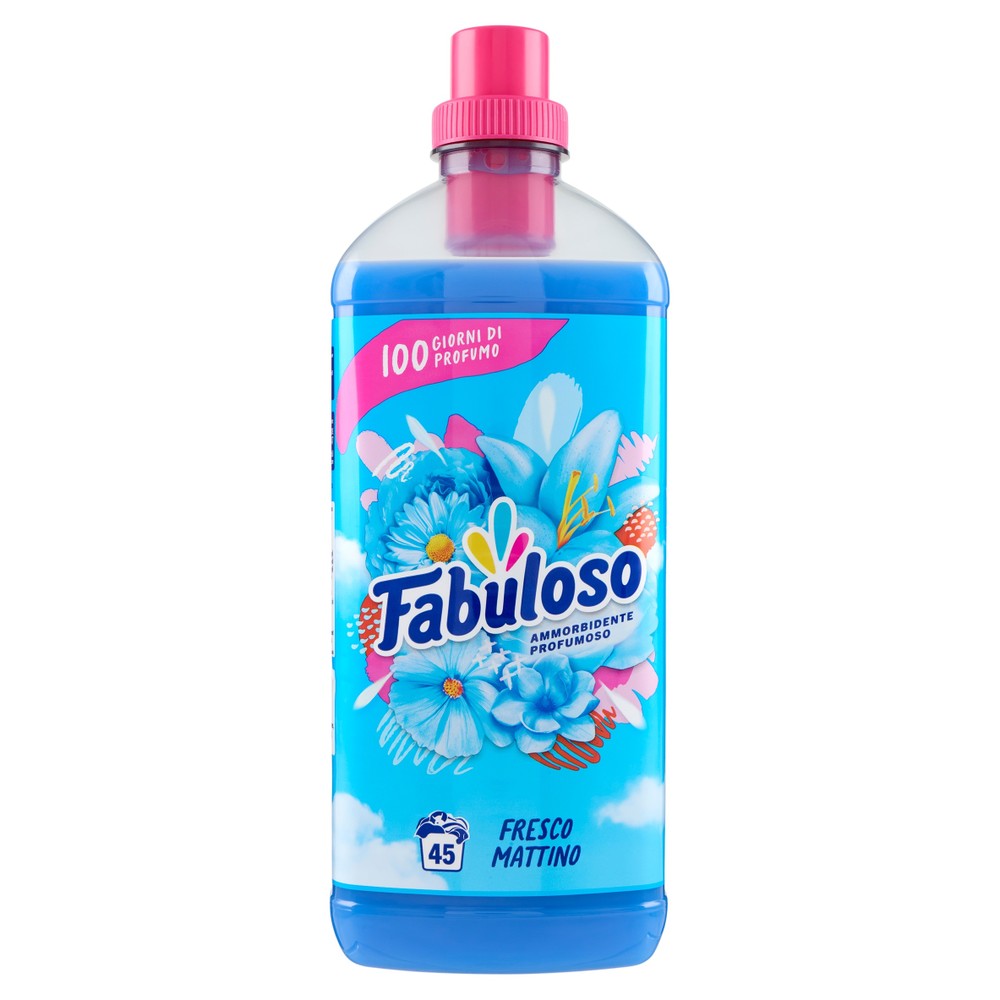 Ammorbidente Concentrato Fresco Mattino Fabuloso 45 Lav. - Foto 1