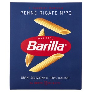 Pasta Penne Rigate N.73 100% Grano Italiano Barilla - Foto 1