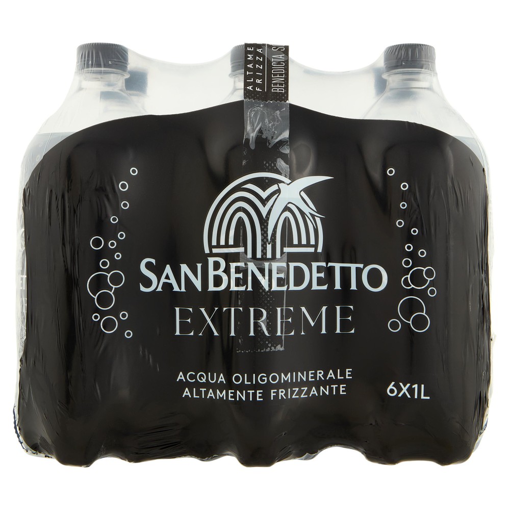 Acqua Gasata Extreme San Benedetto 6x1 Lt - Foto 1