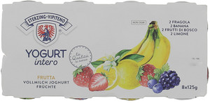 Yogurt Intero Fragola Banana Limone Frutti Di Bosco Vipiteno