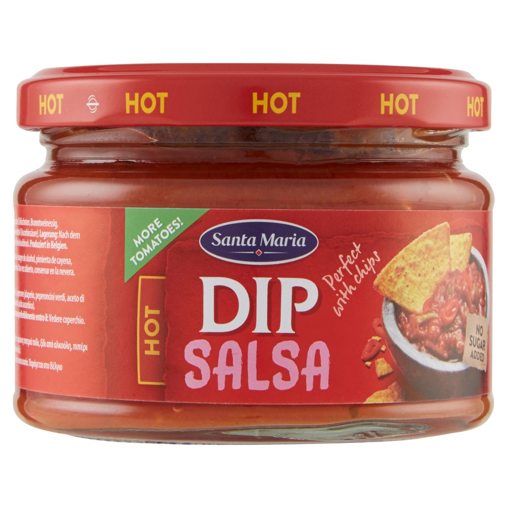 Salsa Dip Hot Santa Maria