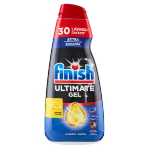 Detergente Per Lavastoviglie Finish Gel Ultimate Limone 30 Lavaggi - Foto 1