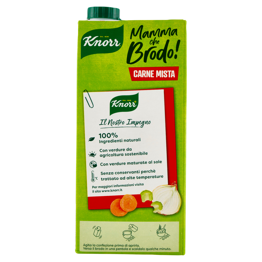 Brodo Di Carne Mista Mamma Che Brodo! Senza Glutine Knorr - Foto 3