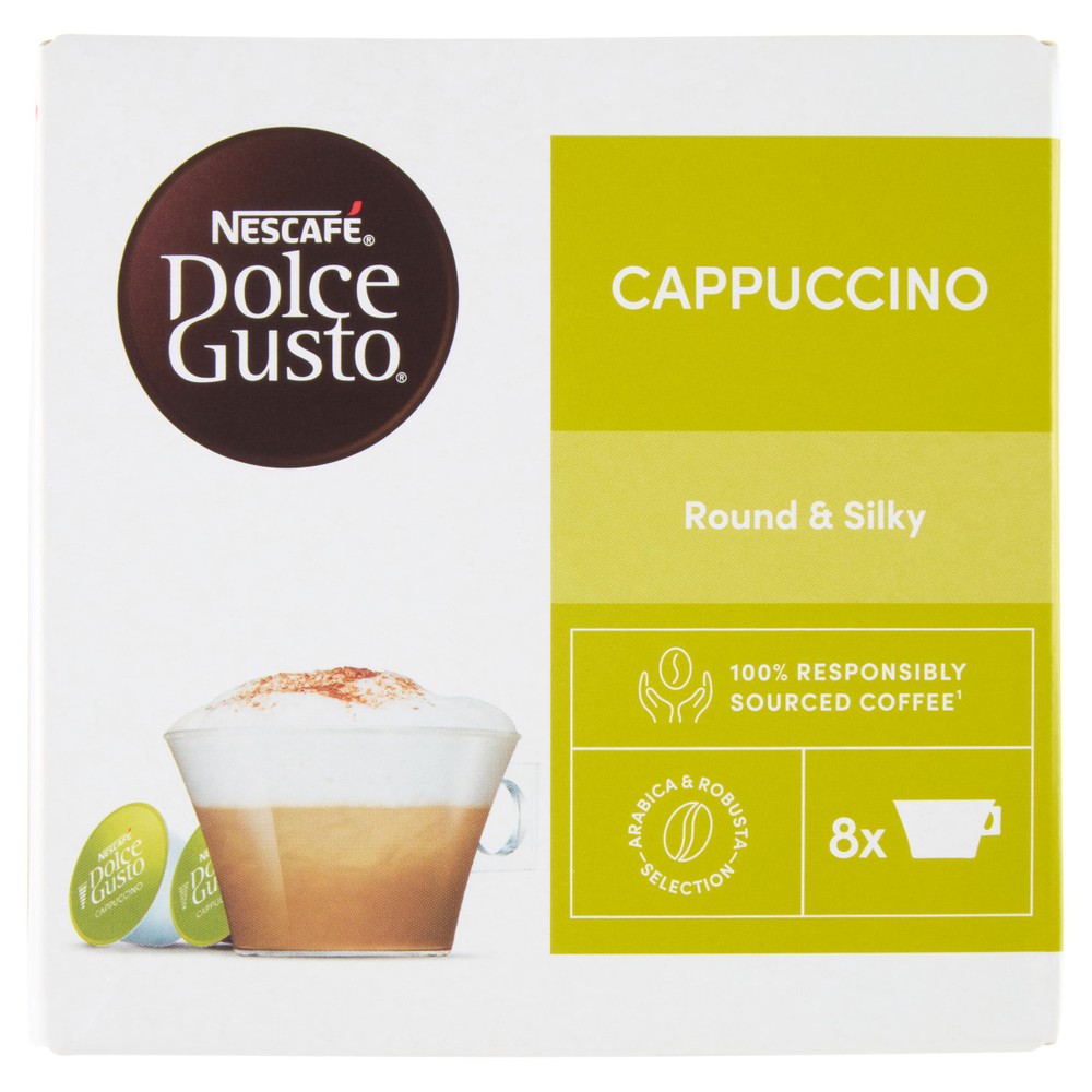 Cappuccino Con Miscela Di Caffè Torrefatti In Capsule 16pz Nescafé - Foto 1