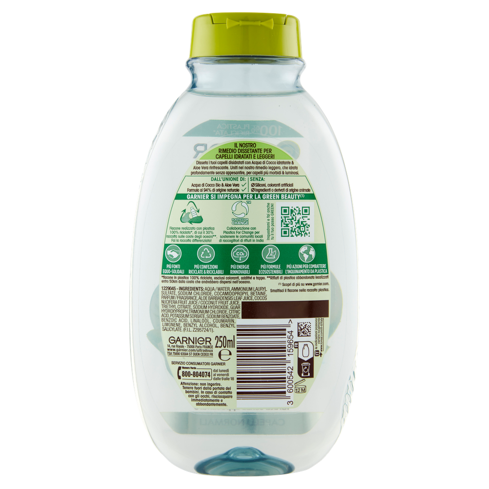 Shampoo Acqua Di Cocco Ultra Dolce - Foto 3