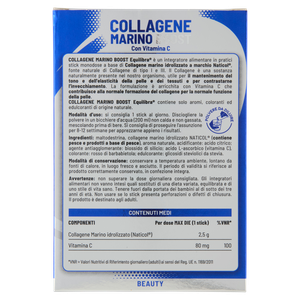 Equilibra Collagene Marino Boost Con Vitamina C 14 Stick - Foto 3