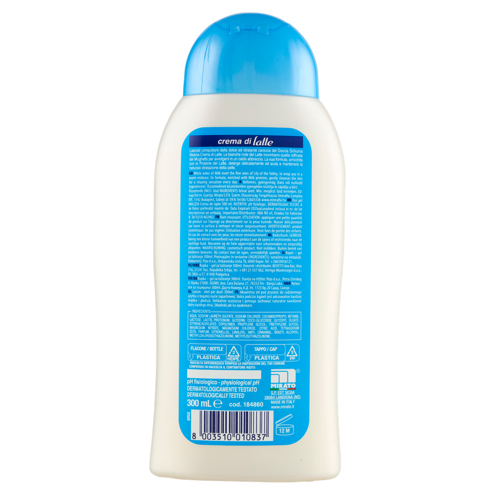 Docciaschiuma Crema Di Latte Malizia - Foto 3