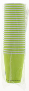 Bicchieri Monouso In Cartoncino Verde Webio 200ml